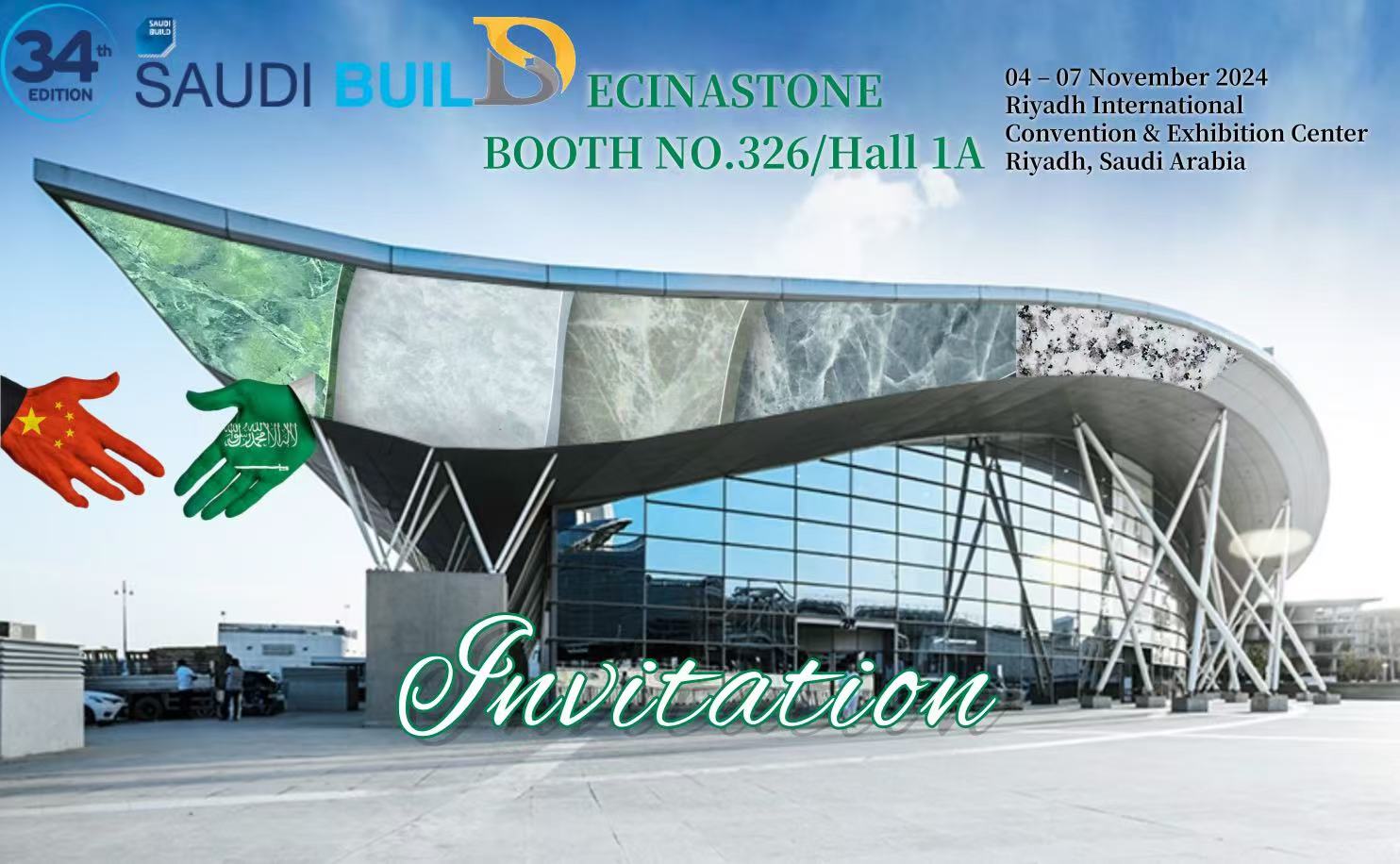 Meet you at Saudi Build 2024！